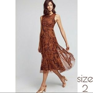 Anthropologie "HD in PARIS" Tye Dye Overlay